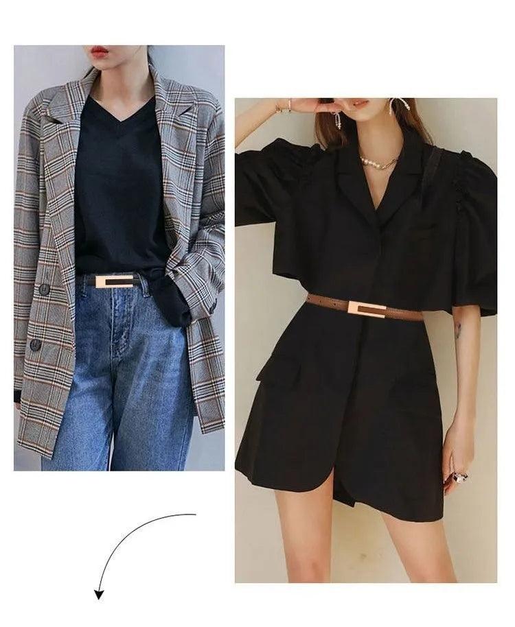 Elegância Minimalista – O Cinto Feminino Que Deixa Qualquer Look Mais Chique!