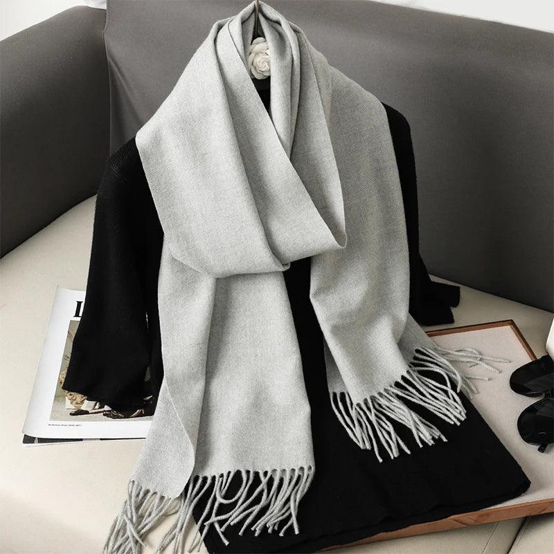 62 Cores de Estilo: O Cachecol Feminino Mais Versátil do Inverno – Quente, Sofisticado e Puro Conforto!