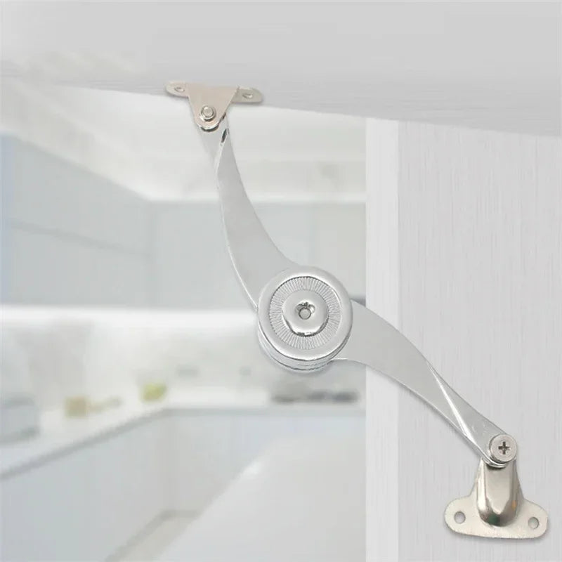 Dobradiça Inteligente com Parada Hidráulica: Ajuste Perfeito e Fechamento Suave para Portas de Armário e Móveis!
