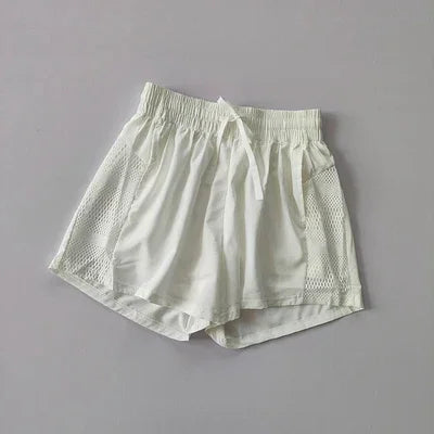 Shorts Fitness 2 em 1 com Cintura Alta — O Segredo das Mulheres que Dominam o Treino com Estilo, Conforto e Liberdade!