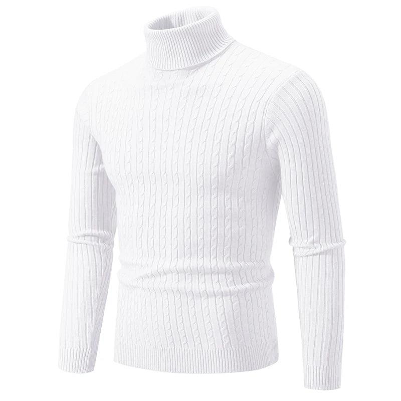 Suéter Masculino Gola Alta – Estilo Inverno com Elegância, Conforto e Aquece de Verdade