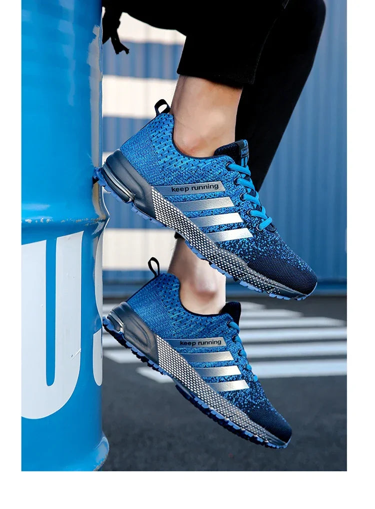 Estilo, Conforto e Versatilidade – Tênis Casuais Unissex Respiráveis, Perfeitos para Caminhar, Correr e Arrasar no Dia a Dia!
