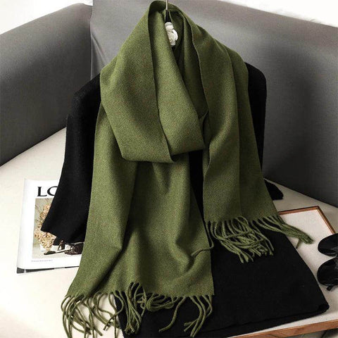 62 Cores de Estilo: O Cachecol Feminino Mais Versátil do Inverno – Quente, Sofisticado e Puro Conforto! - Euphoria shop