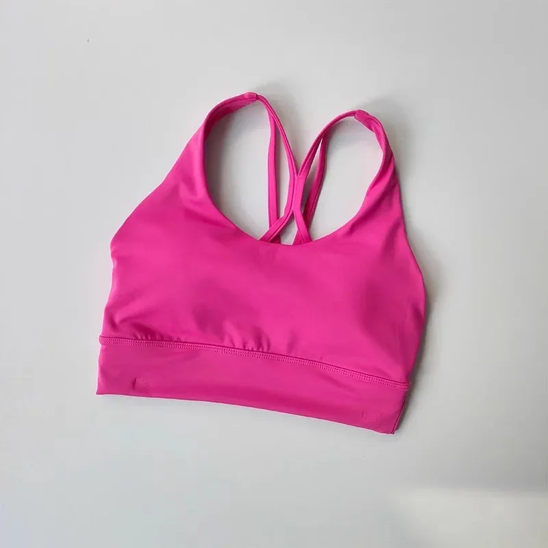 Conjunto de Yoga 2 em 1 para Mulheres: Cintura Alta + Top Cropped Respirável — O Look Fitness que Une Conforto, Estilo e Performance no Treino!