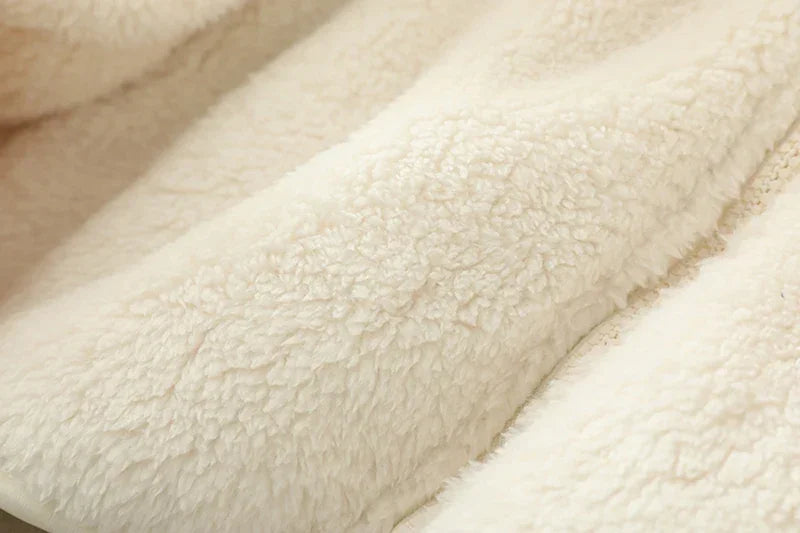Casaco Feminino Dupla Face em Lã Coral – A jaqueta de inverno super quente, macia e estilosa que vai transformar seus dias frios em puro aconchego!