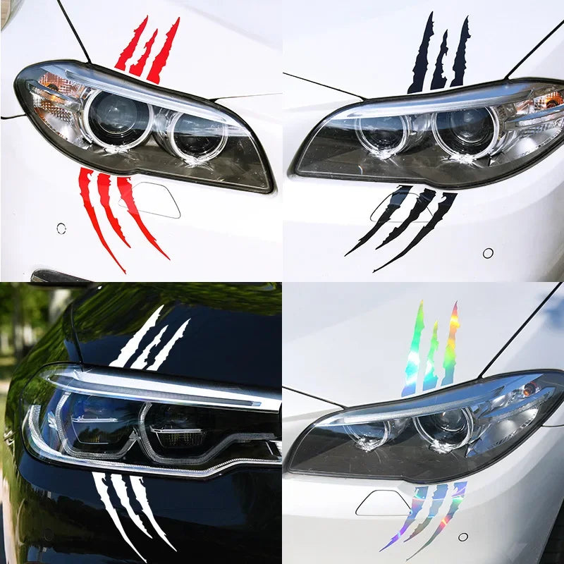 Toque Fantasma: O Adesivo de Garra Que Vai Deixar Seu Carro Sinistramente Incrível!
