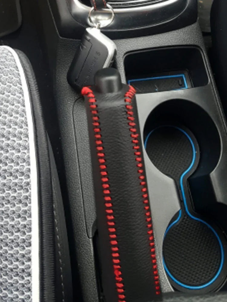 Transforme o Interior do Seu Carro: Capa para Freio de Mão e Câmbio com Acabamento Esportivo e Sofisticado!