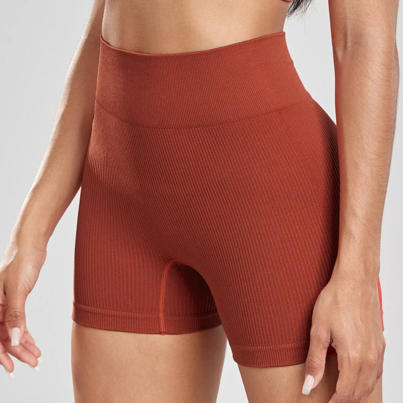 Conjunto Feminino Fitness com Shorts de Cintura Alta – Elasticidade, Estilo e Conforto para Treinos e Vida Casual!