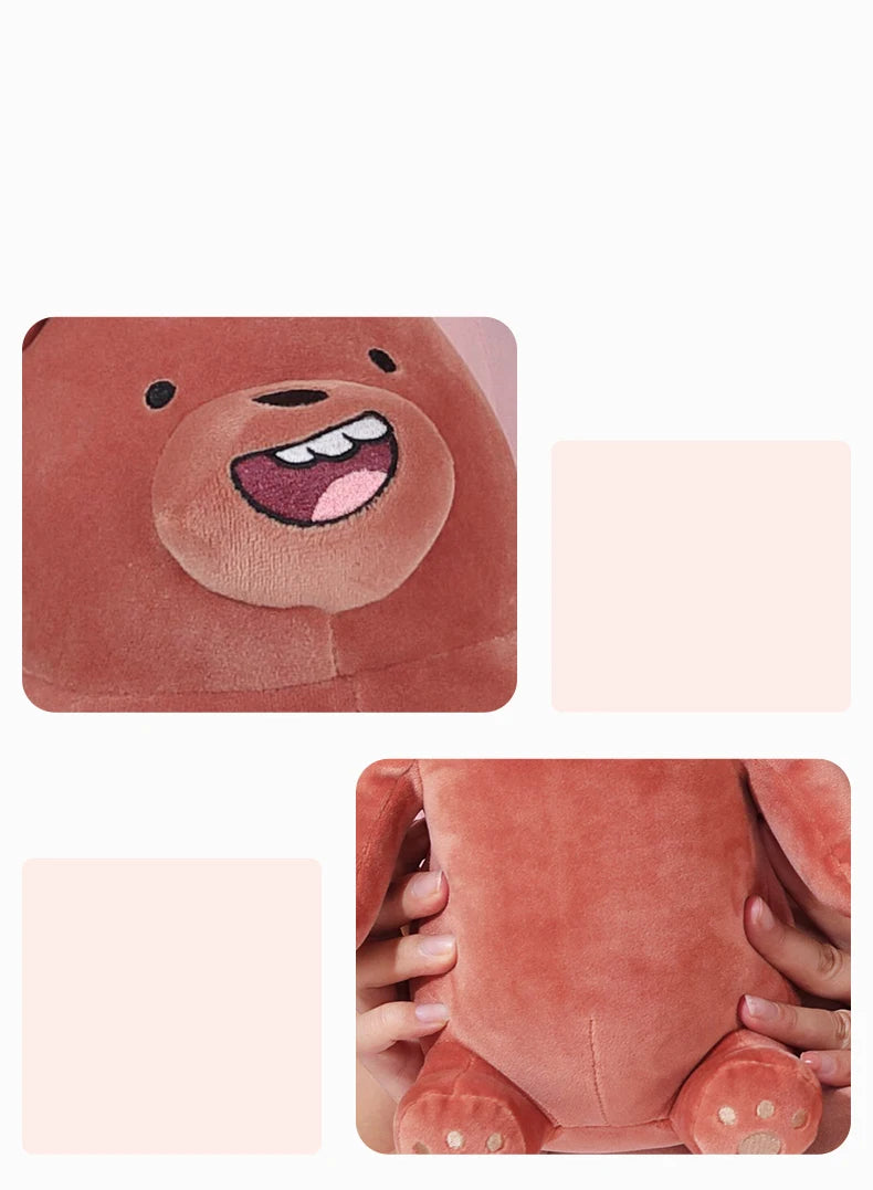 Leve para casa os ursos mais adoráveis dos desenhos animados — Urso Pardo, Panda e Urso Polar!