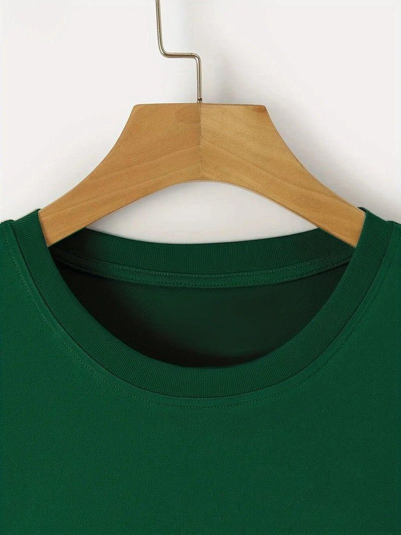 Camiseta Masculina 100% Algodão – Estampa Montanha & Bússola, Estilo Aventureiro com Conforto Leve de Verão