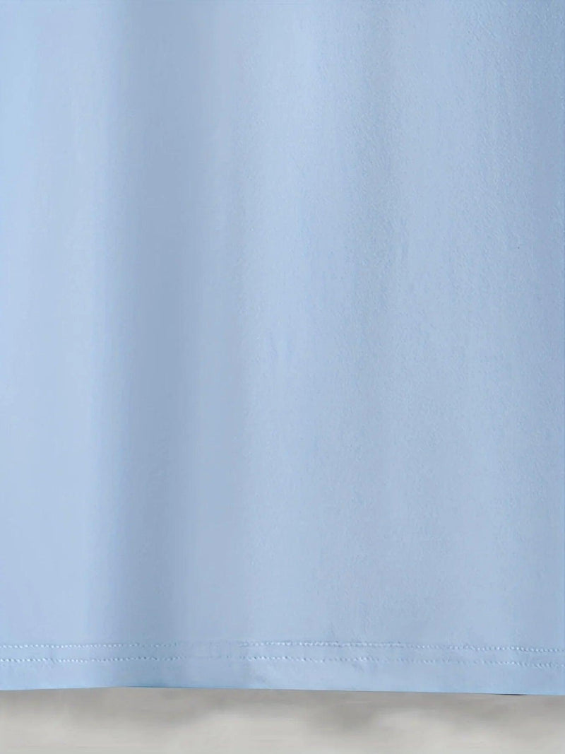 Camiseta Masculina 100% Algodão – Estampa Montanha & Bússola, Estilo Aventureiro com Conforto Leve de Verão