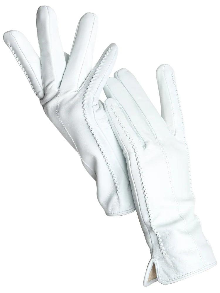Descubra as Luvas Femininas que Unem Elegância, Calor e Tecnologia — Couro Premium com Toque Sensível!