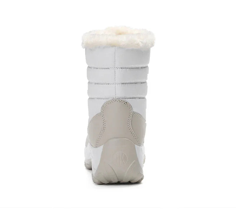 Elegância e Conforto no Inverno – Botas de Neve Femininas Antiderrapantes, Impermeáveis e com Plataforma para Máxima Proteção e Estilo!