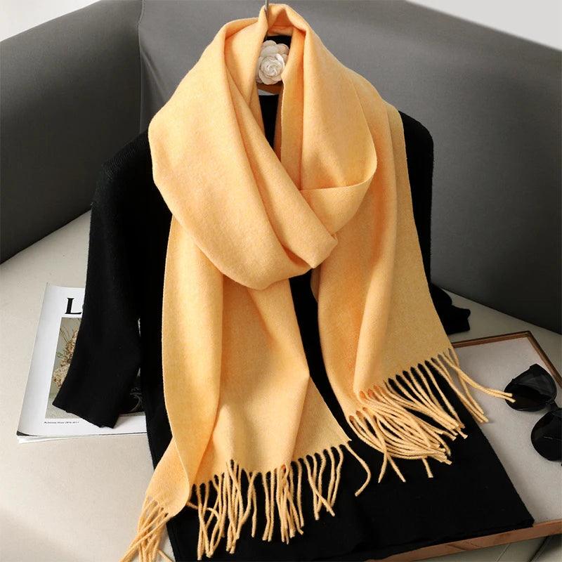 62 Cores de Estilo: O Cachecol Feminino Mais Versátil do Inverno – Quente, Sofisticado e Puro Conforto!