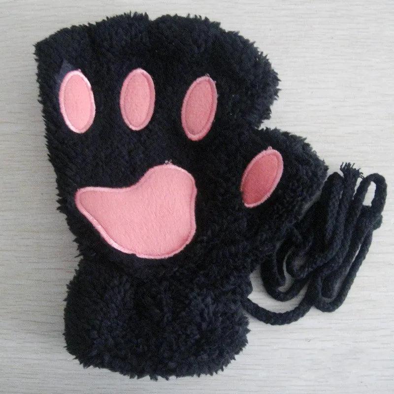 As Luvas Mais Fofas do Inverno: Estilo Pata de Gato, Quentinhas, Divertidas e Perfeitas Para Quem Ama Fantasia!