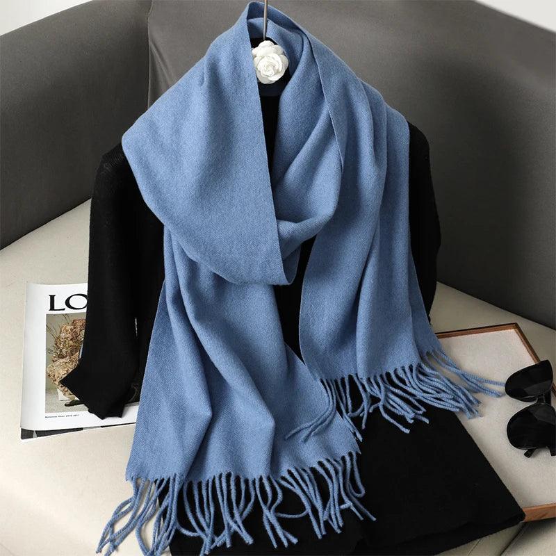 62 Cores de Estilo: O Cachecol Feminino Mais Versátil do Inverno – Quente, Sofisticado e Puro Conforto!