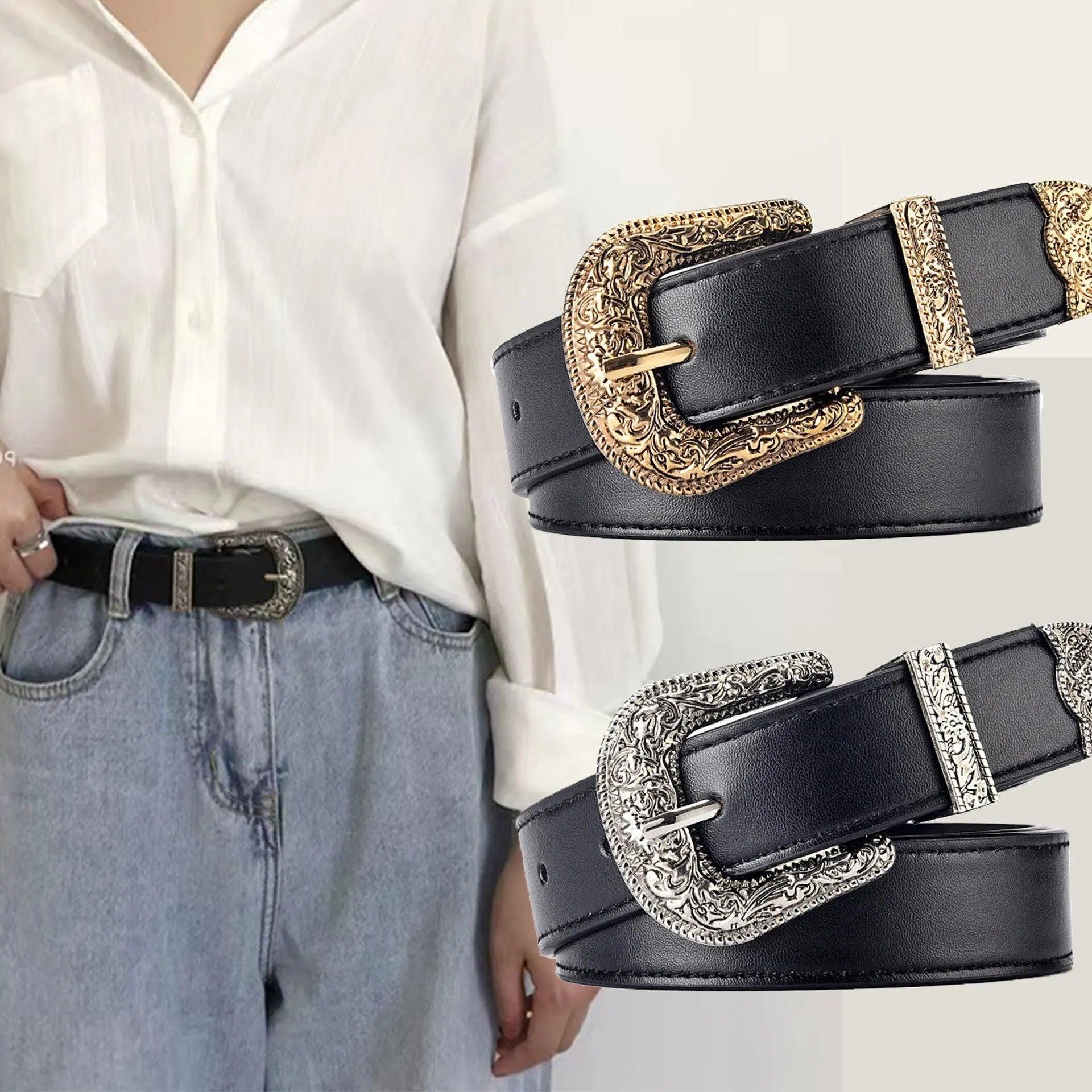 Do Vintage ao Rock – O Cinto Y2K com Fivela Esculpida Que Define Atitude!
