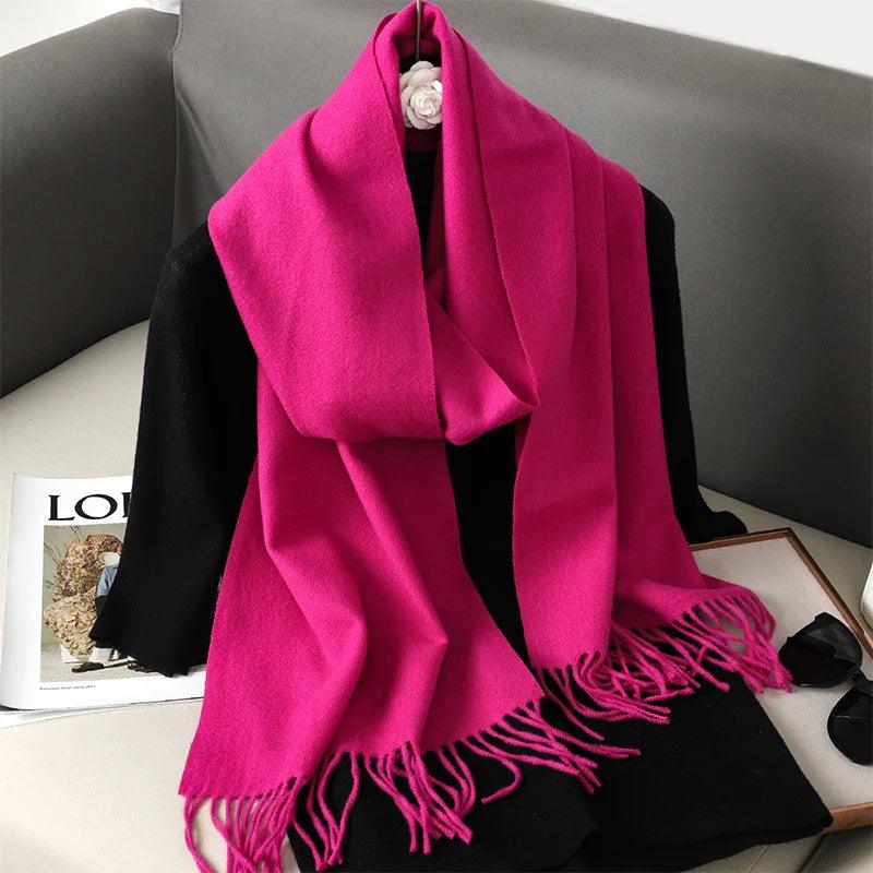 62 Cores de Estilo: O Cachecol Feminino Mais Versátil do Inverno – Quente, Sofisticado e Puro Conforto!