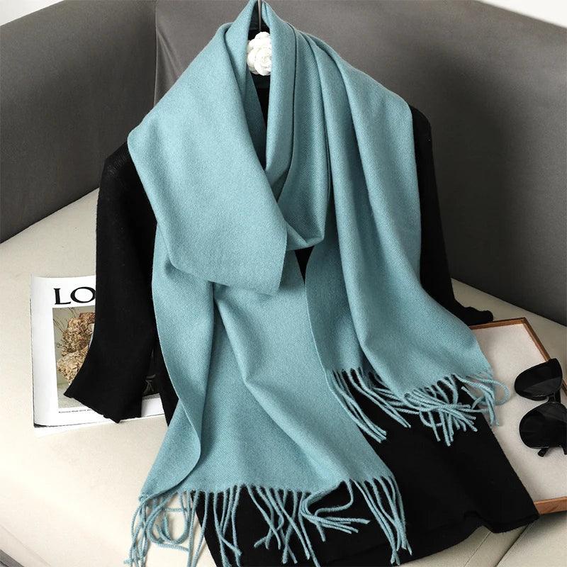 62 Cores de Estilo: O Cachecol Feminino Mais Versátil do Inverno – Quente, Sofisticado e Puro Conforto!