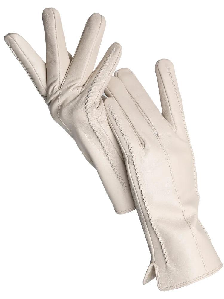 Descubra as Luvas Femininas que Unem Elegância, Calor e Tecnologia — Couro Premium com Toque Sensível!