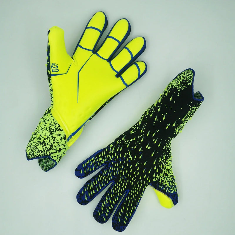 Novas Luvas de Goleiro Profissionais – Látex Reforçado, Proteção Máxima e Performance de Elite para Adultos e Jovens!