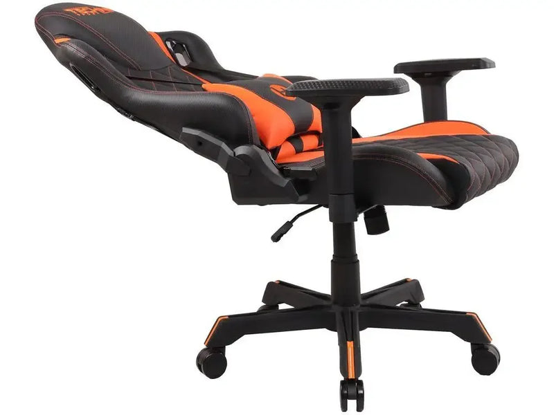 Cadeira Gamer Techni Sport Preto e Laranja – Conforto Supremo para Jogar Sem Limites!