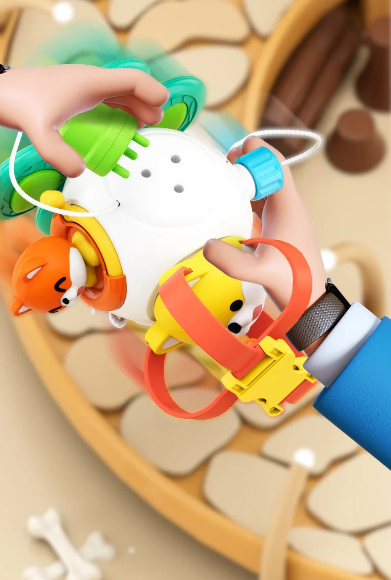 Cubo Sensorial: o brinquedo educativo que estimula a curiosidade, coordenação e criatividade do seu bebê em cada movimento!
