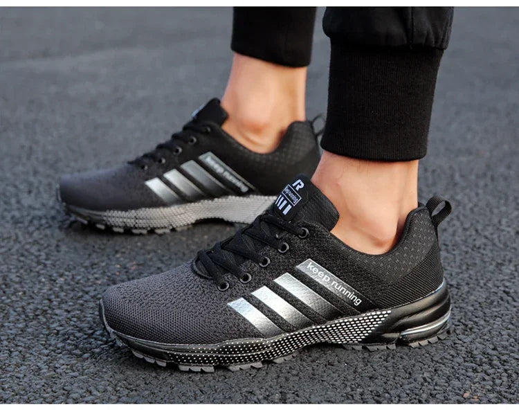 Estilo, Conforto e Versatilidade – Tênis Casuais Unissex Respiráveis, Perfeitos para Caminhar, Correr e Arrasar no Dia a Dia!