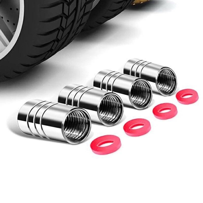 Toque de Estilo nas Rodas – Tampas de Válvula Metálicas com Logo VW para Golf, Polo, Passat e Mais!