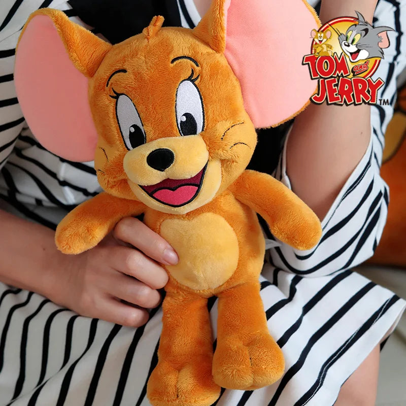 Reviva as aventuras de Tom & Jerry com pelúcias originais e cheias de charme!