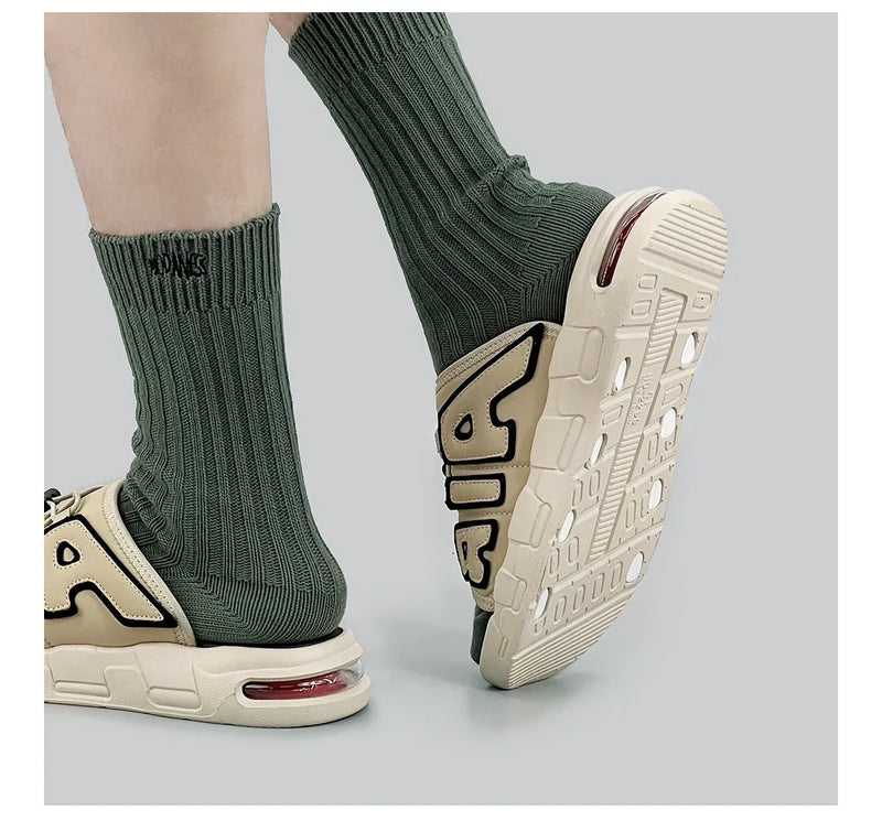 Chinelos Masculinos com Almofada de Ar – Design Esportivo, Maciez Incrível e Antiderrapante para um Verão com Conforto e Estilo!