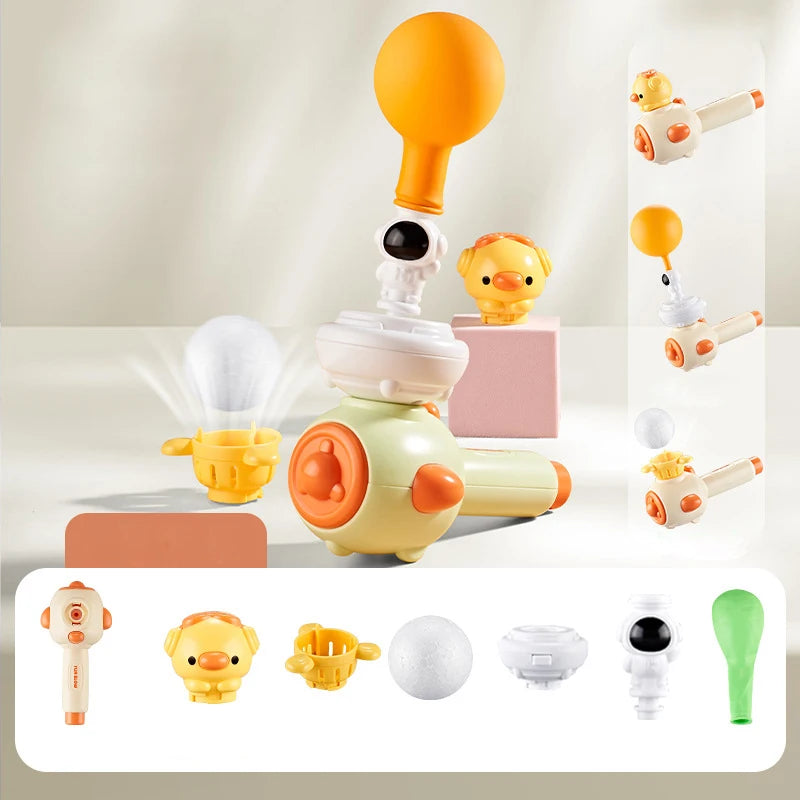 Transforme a diversão em aprendizado com o Brinquedo Sensorial de Sopro e Bola Flutuante!