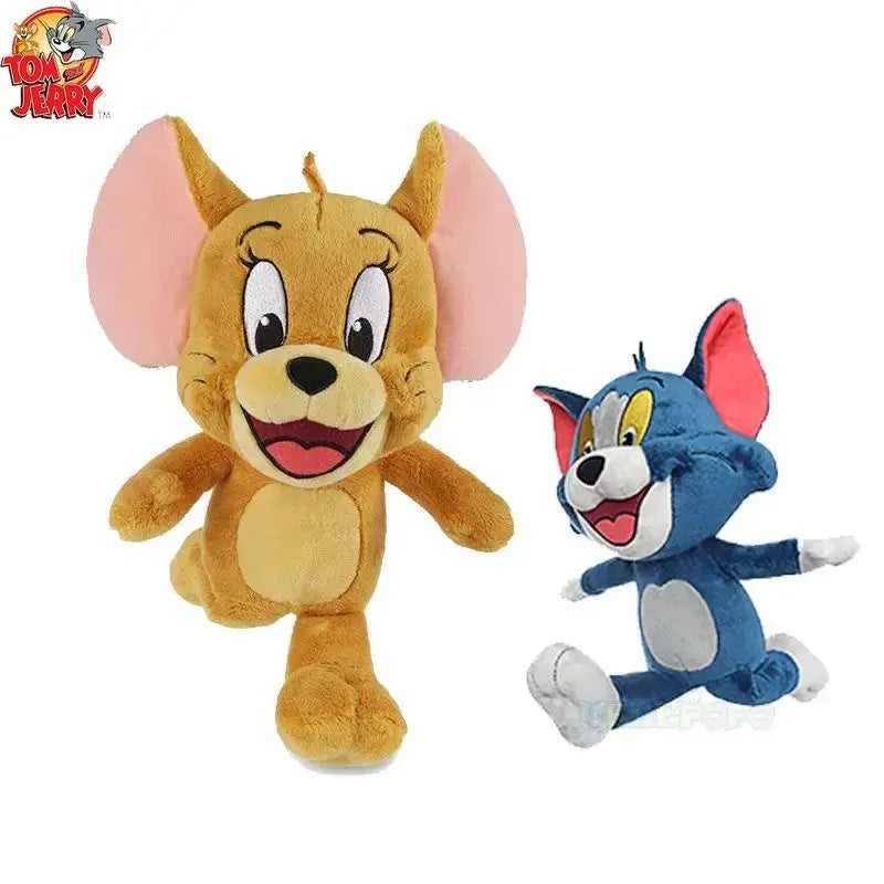 Reviva as aventuras de Tom & Jerry com pelúcias originais e cheias de charme!
