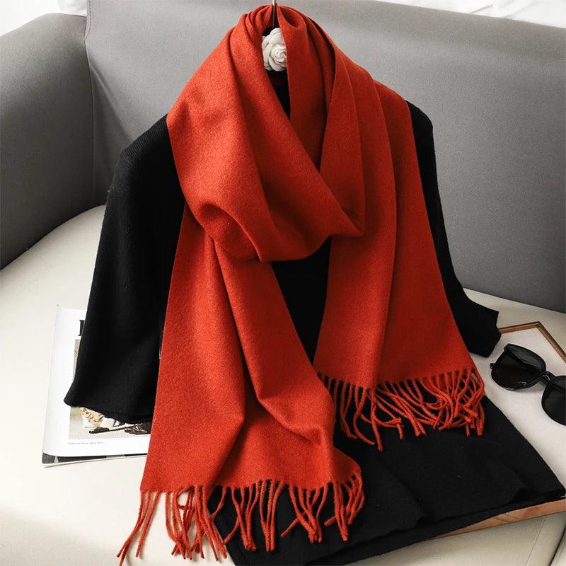 62 Cores de Estilo: O Cachecol Feminino Mais Versátil do Inverno – Quente, Sofisticado e Puro Conforto!