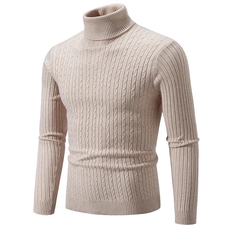 Suéter Masculino Gola Alta – Estilo Inverno com Elegância, Conforto e Aquece de Verdade