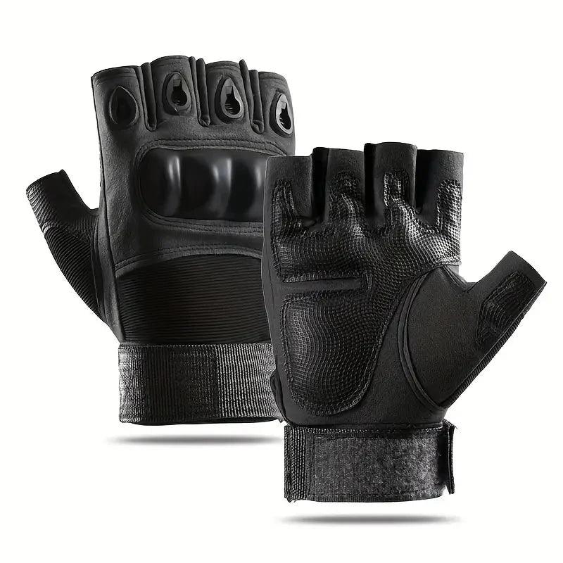 Luvas Sem Dedos Que Todo Aventureiro Está Usando – Perfeitas para Tiro, Airsoft, Ciclismo e Muito Mais!