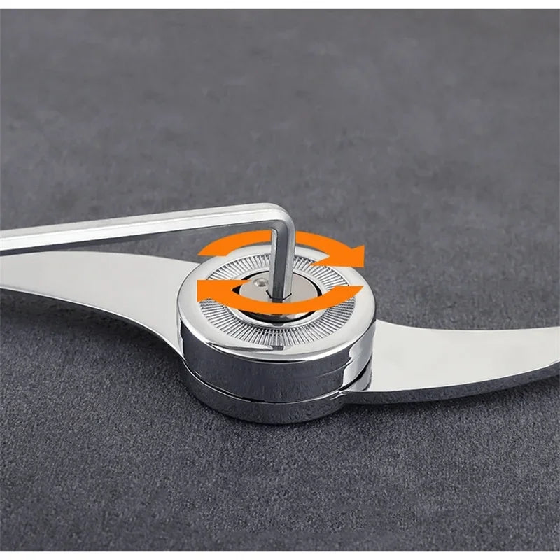 Dobradiça Inteligente com Parada Hidráulica: Ajuste Perfeito e Fechamento Suave para Portas de Armário e Móveis!