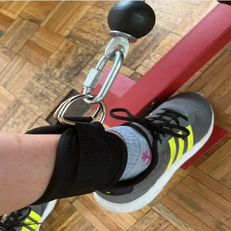 Transforme Seus Treinos: Tornozeleiras com Duplos Anéis em D para Glúteos e Pernas Mais Fortes e Definidas!