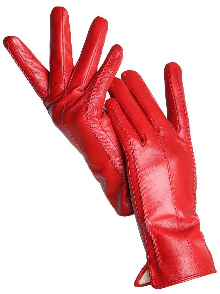 Descubra as Luvas Femininas que Unem Elegância, Calor e Tecnologia — Couro Premium com Toque Sensível!