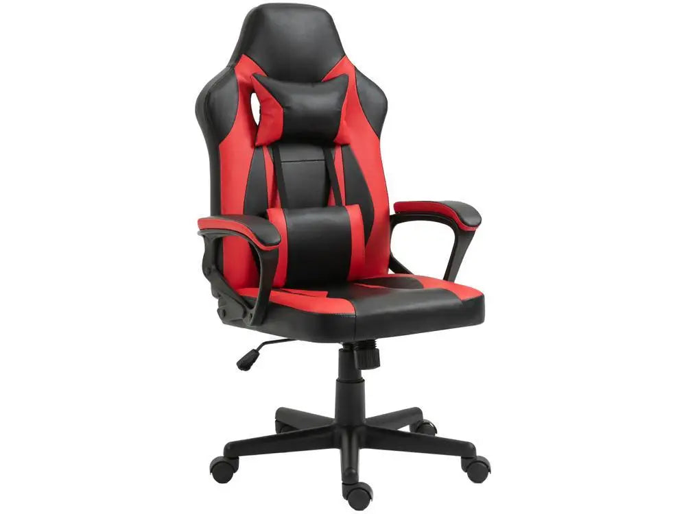 Cadeira Gamer Otello Preto e Vermelho – Conforto Máximo e Design Poderoso para Seus Jogos!