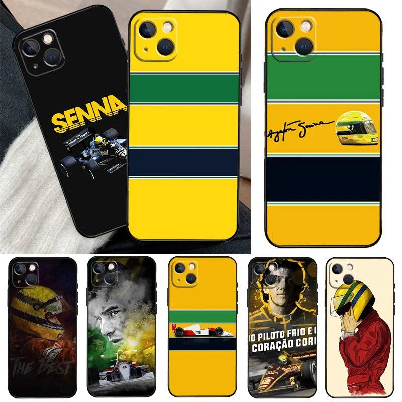 Capinha Iphone Ayrton Senna Silicone