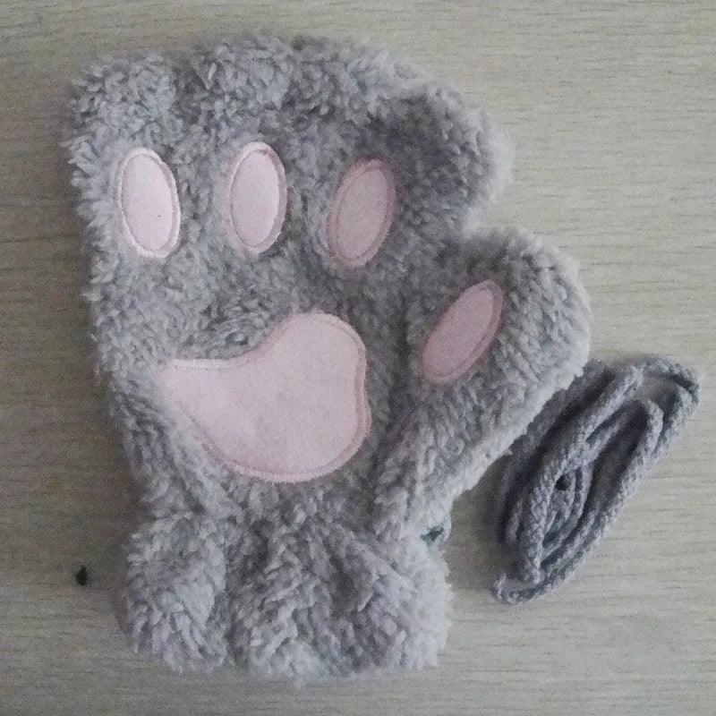 As Luvas Mais Fofas do Inverno: Estilo Pata de Gato, Quentinhas, Divertidas e Perfeitas Para Quem Ama Fantasia!