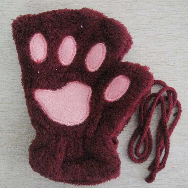 As Luvas Mais Fofas do Inverno: Estilo Pata de Gato, Quentinhas, Divertidas e Perfeitas Para Quem Ama Fantasia!