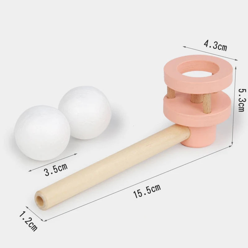 Transforme a diversão em aprendizado com o Brinquedo Sensorial de Sopro e Bola Flutuante!