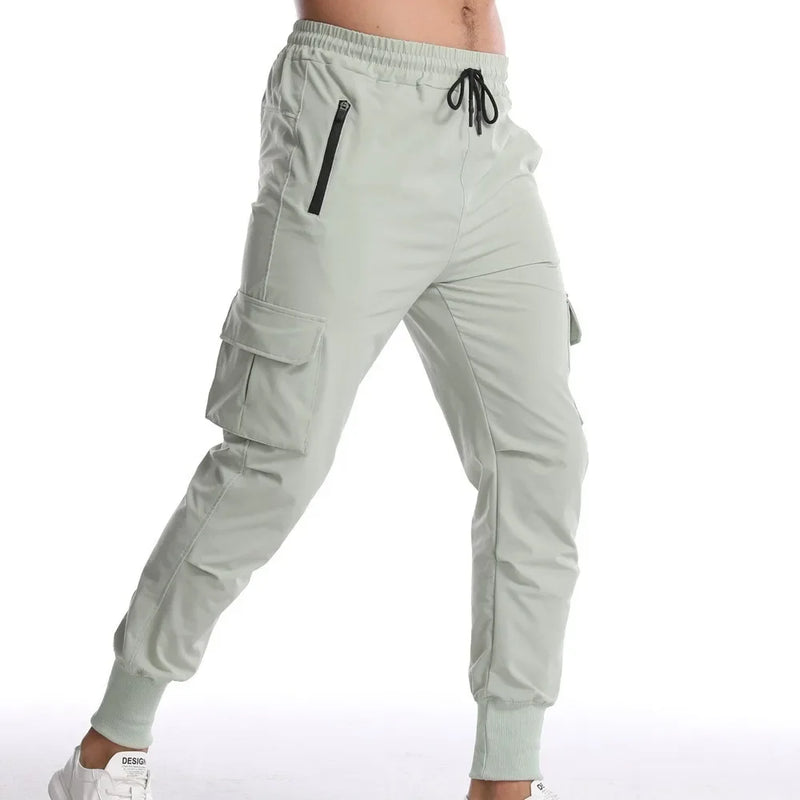 Calças Esportivas Camufladas Masculinas — Leves, Elásticas e de Secagem Rápida para Treinos com Liberdade Total!