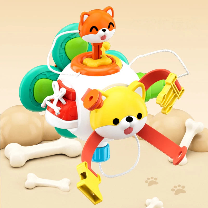 Cubo Sensorial: o brinquedo educativo que estimula a curiosidade, coordenação e criatividade do seu bebê em cada movimento!