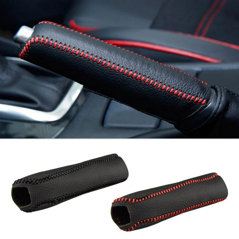 Transforme o Interior do Seu Carro: Capa para Freio de Mão e Câmbio com Acabamento Esportivo e Sofisticado!