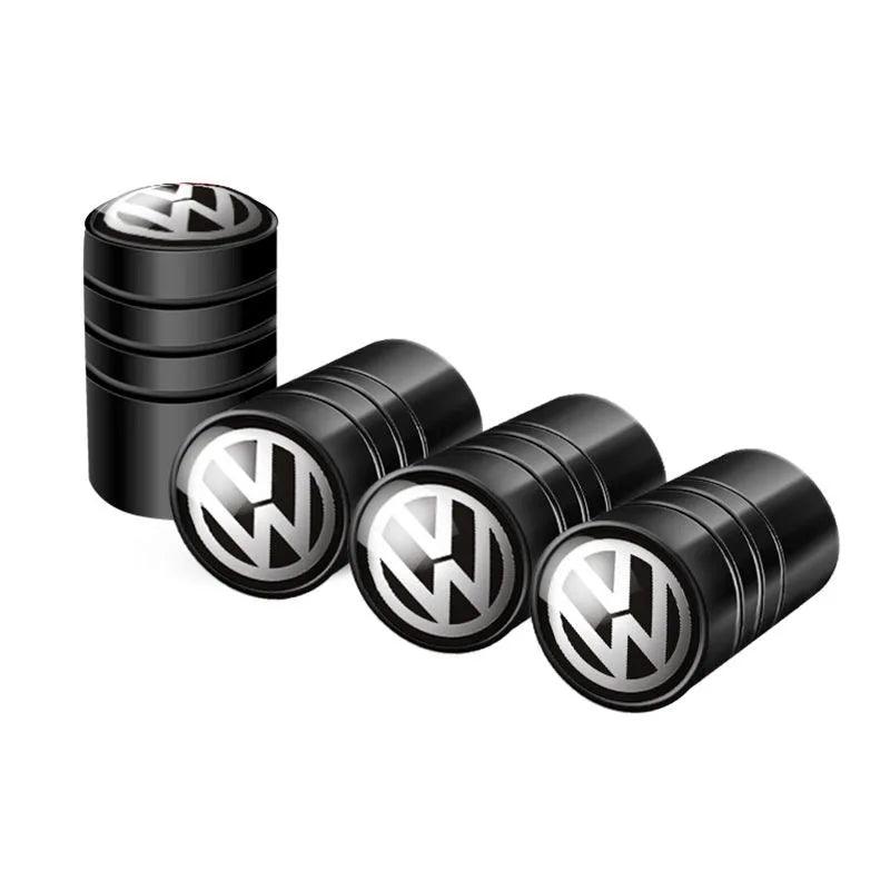 Toque de Estilo nas Rodas – Tampas de Válvula Metálicas com Logo VW para Golf, Polo, Passat e Mais!