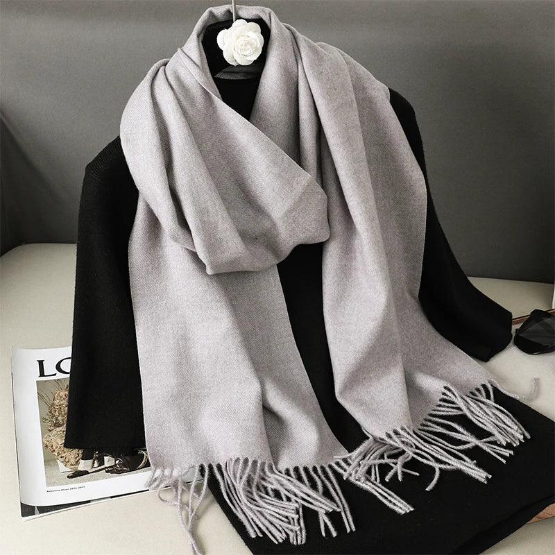 62 Cores de Estilo: O Cachecol Feminino Mais Versátil do Inverno – Quente, Sofisticado e Puro Conforto!