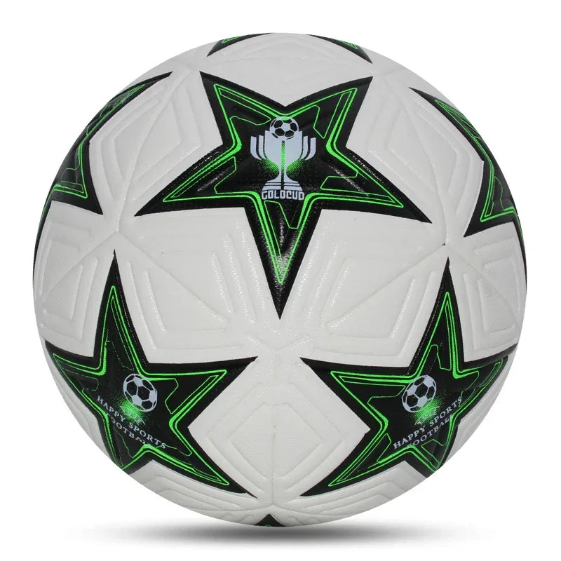 Bola de Futebol Profissional Sem Costura – Maciez, Precisão e Desempenho de Alto Nível para Treinos e Jogos!